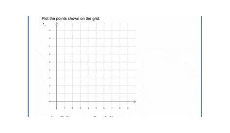 30 Coordinate Graph Picture Worksheet - support worksheet