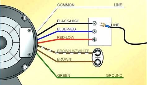 condensing fan motor wiring diagram