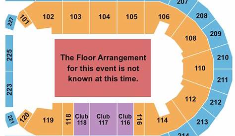 Mohegan Sun Arena Floor Seating Chart | Floor Roma