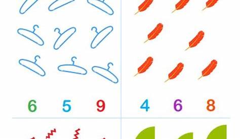 Free Printable math worksheets to teach counting for the kids of