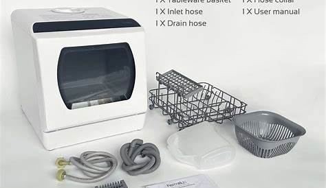 hermitlux Countertop Dishwasher HMX-DW03 950W