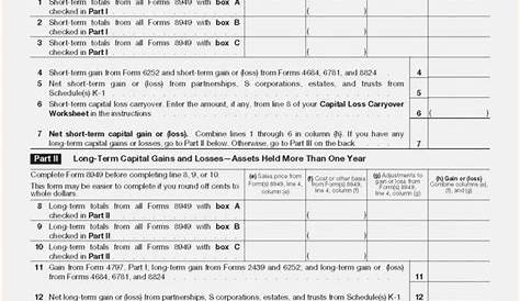 20++ Capital Gains Worksheet – Worksheets Decoomo