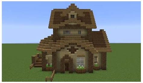 House made of oak wood | Minecraft Stuff | Pinterest | House and Woods