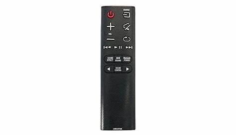 Smartby AH59-02733B Sound Bar Remote Compatible for Samsung Soundbar HW