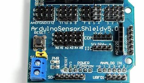 arduino sensor shield v5 external power