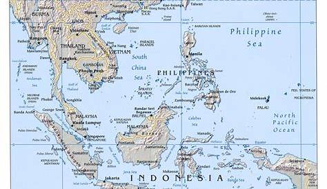 printable map of southeast asia