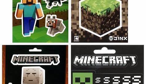 Minecraft Sticker Set II - Buy Online at Grindstore.com