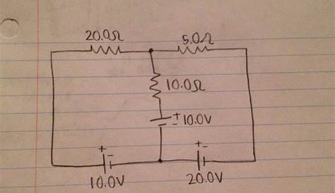 Finding Current in a Circuit using Kirchhoff's Laws - PMT