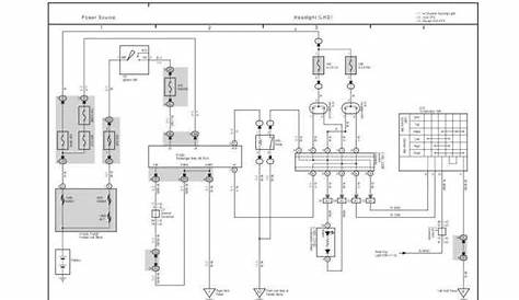 diagram electrical circuit toyota camry 2018