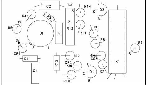 simple circuit board diagram