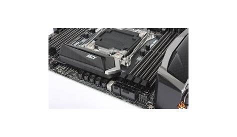 MSI X299 Gaming Pro Carbon Motherboard Review - Board Layout and