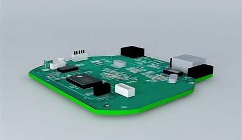 Foscam Main Board 3D model | CGTrader