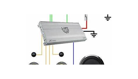 how to install a car amplifier diagram