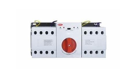double power automatic changeover switch