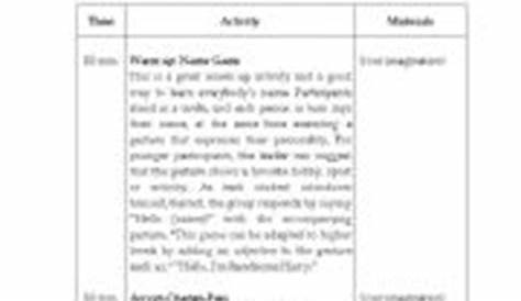 drama 2nd grade worksheet