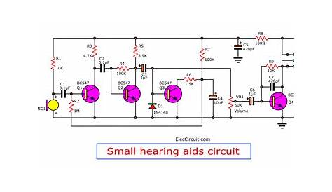 hearing aid diagrams circuit