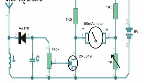 Electronics Projects: Simple Field Strength Meter Circuit