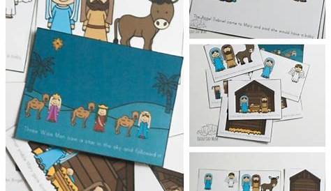 The Nativity Story Sequencing Activity with FREE Sequencing Cards