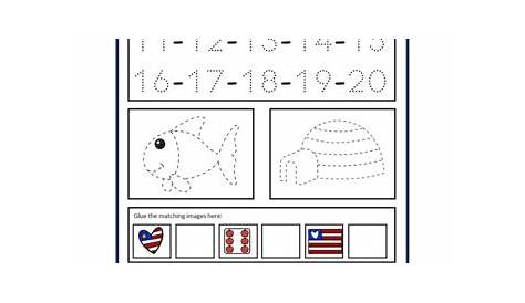 math worksheet for autistic students