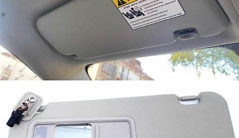 Left Driver Side Sun Visor Interior BBM2 69 320C 75 for Mazda 3