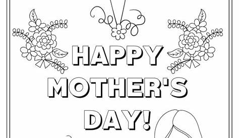 mothers-day-coloring-card - Cute Freebies For You