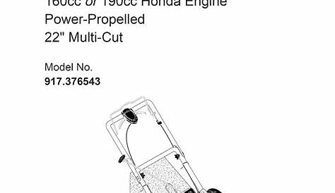 CRAFTSMAN 917.376543 OWNER'S MANUAL Pdf Download | ManualsLib