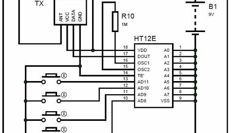 pt2262 circuit diagram
