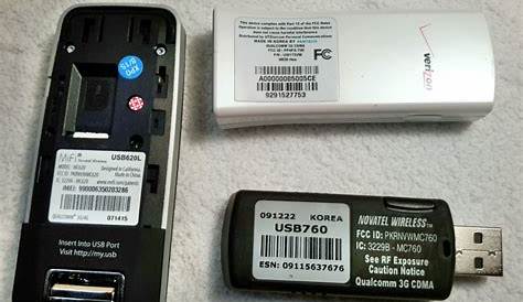 iBid Lot # 14204 - Verizon USB Cellular Modem Lot - 8 each