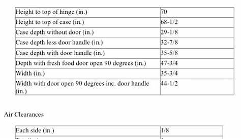 ge refrigerator repair manual