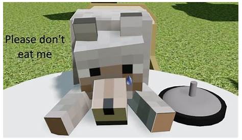 what do minecraft dogs eat