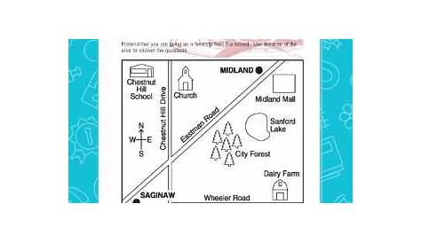 geography map skills worksheets answer key