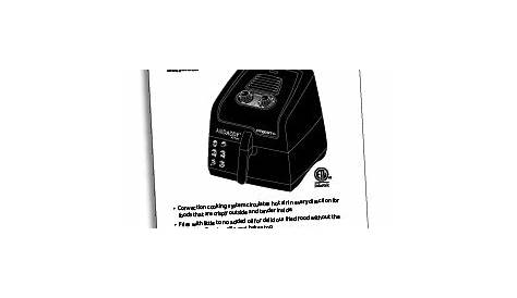 Instructional Manual for Presto ® AirDaddy™ electric air fryer - Air