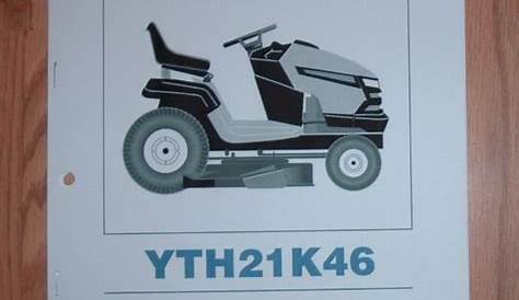 Husqvarna YTH21K46 Lawn Tractor Owner's Manual With Parts List for sale