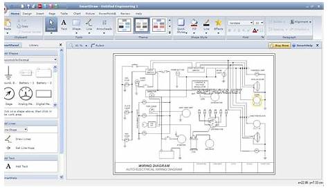 how to draw schematic diagram online
