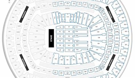 MetLife Stadium Seating for Concerts - RateYourSeats.com
