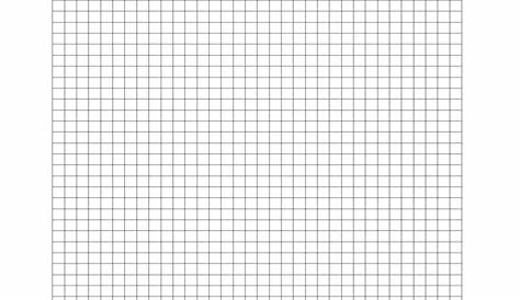 One-half Centimeter Graph Paper Template Free Download