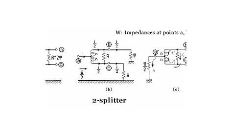 2 way splitter circuit diagram