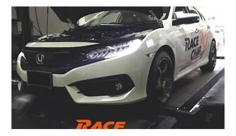 Honda Civic 1.5 Turbo tuned to make 225PS/285Nm by RaceChip