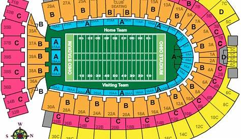 Ohio State Football Stadium Seating Sections | Elcho Table