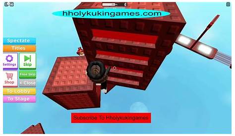 No Jumping Difficulty Chart Obby Stages 88 To 139 - YouTube