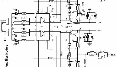 tda2040 circuit diagram