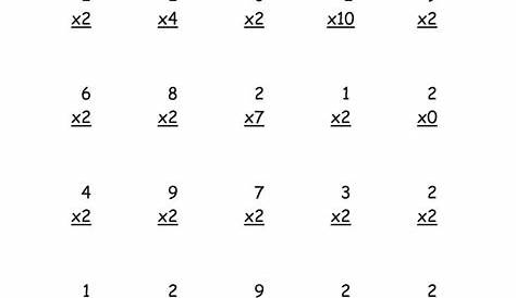 Time Tables For 3rd Grade Worksheets - WorksheetsCity