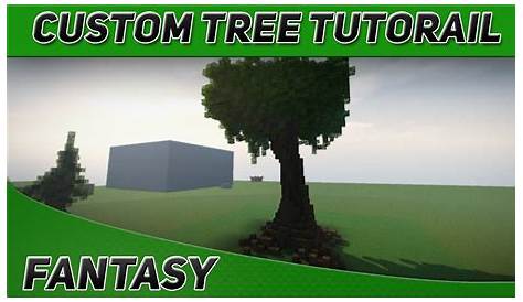 Minecraft Tree Tutorial ~ Big Fantasy Tree - YouTube