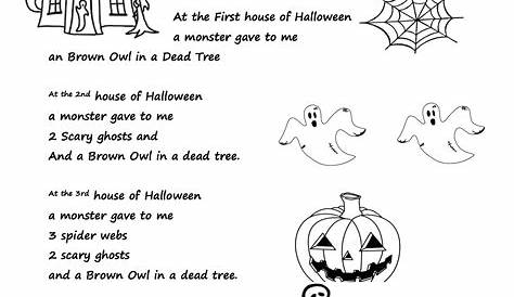 halloween activities for first graders