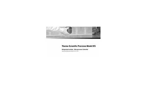 thermo scientific manuals