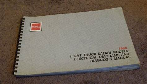 [DIAGRAM] Gmc 1991 Light Duty Truck Safari Van Models Electrical