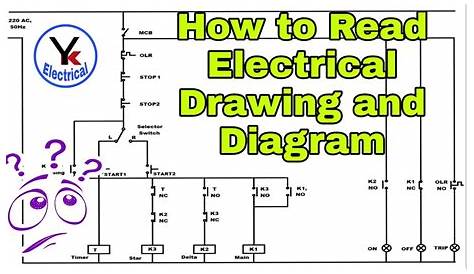 how to read electric schematic