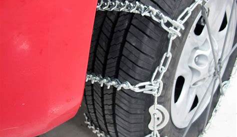 2015 Toyota Tundra Tire Chains - Titan Chain