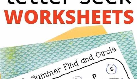 FREE Alphabet Worksheets to Prevent the Summer Slide