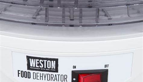 weston dehydrator manual